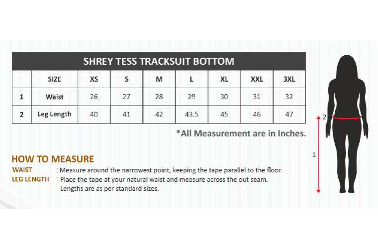 Eagle Sports SHREY WOMENS TESS TRACK BOTTOM BLACK